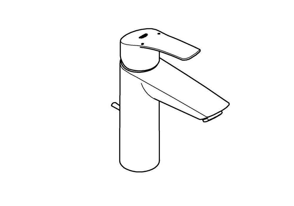 GROHE EH-WTbatt EUROSMART 1/2Zoll M-Size ZAG chr