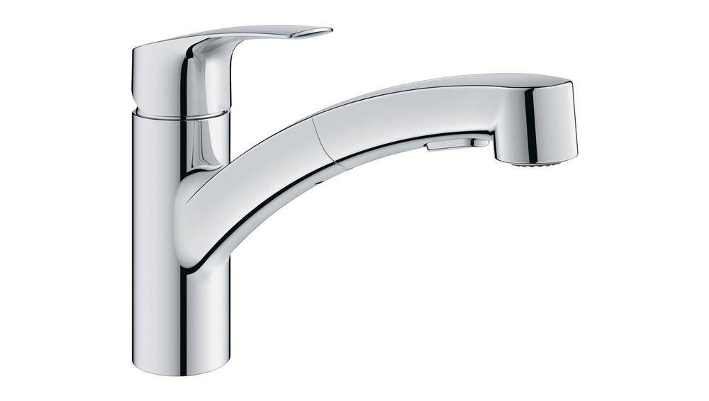 GROHE EH-Spb EUROSMART 1/2Zoll fla. Ala auszb Du Spülbrause chr