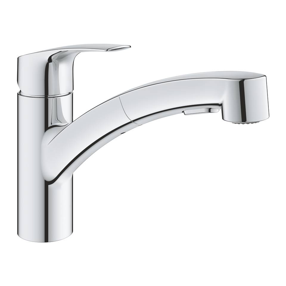 GROHE Eurosmart, Ziehen, Chrom, Hebelgriffe, Einzelbild, 1/2", Spray