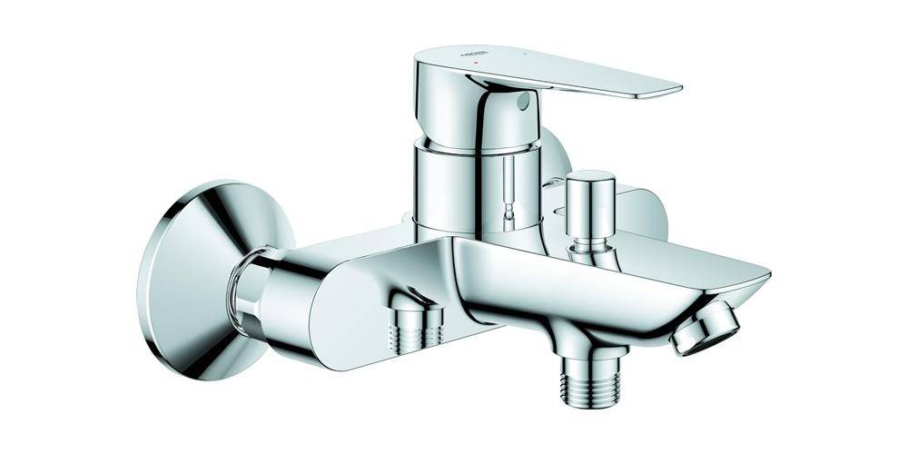 GROHE EH-Wannenbatterie BAUEDGE 1/2Zoll chr chrom 23604_1