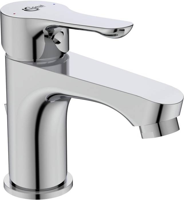 Ideal Standard Waschtischarmatur ALPHA mit Metall-Ablaufgarnitur