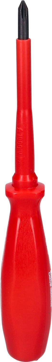 KS TOOLS Werkzeuge-Maschinen GmbH Isolierter Schraubendreher, PH1 (117.1459)