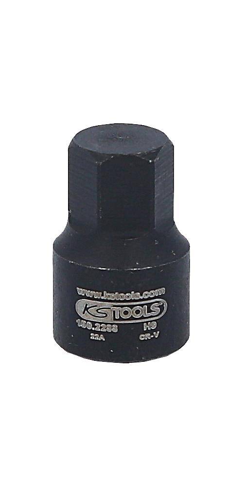 KS TOOLS 1/4" Bit-Stecknuss für Innensechskant-Schrauben am