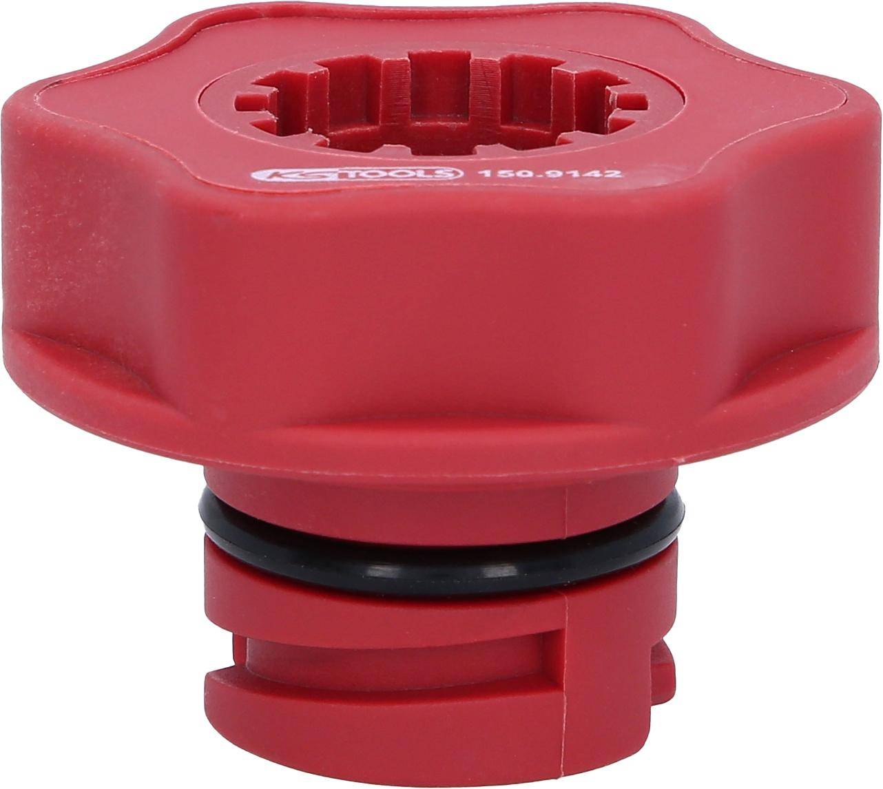 KS TOOLS Bajonett-Adapter für Öl-Einfülltrichter für Ford, Hyundai,