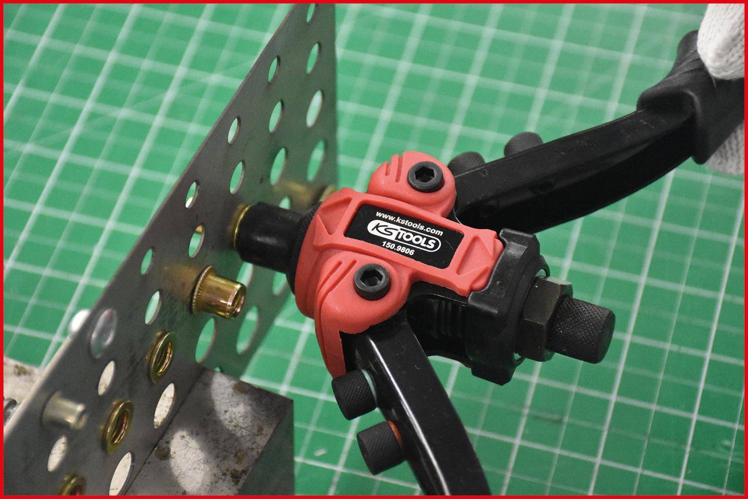 KS TOOLS 3 in 1 Nietzangen-Satz, 15-tlg.