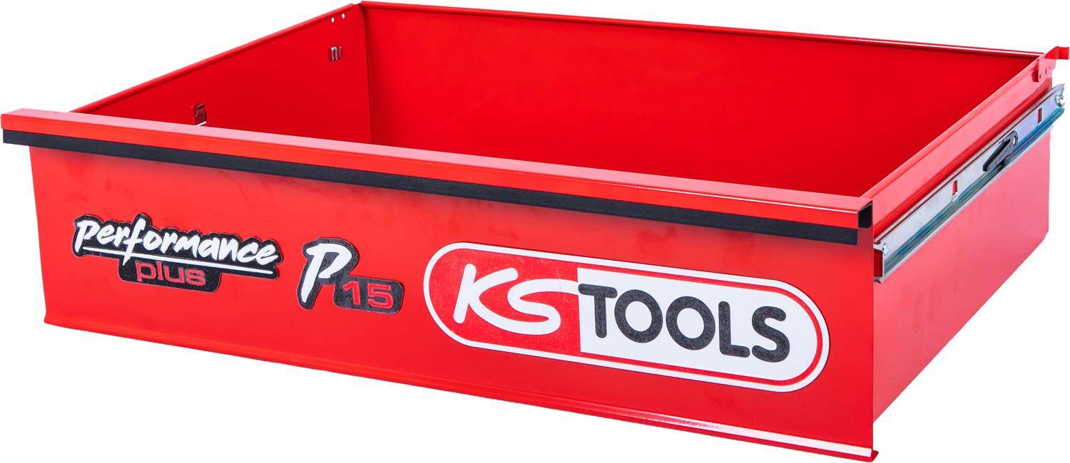 KS TOOLS Schublade mit Logo und Kugelfhrung zu Werkstattwagen P15,
