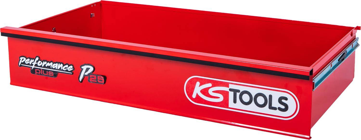 KS TOOLS Schublade mit Logo und Kugelfhrung zu Werkstattwagen P25,