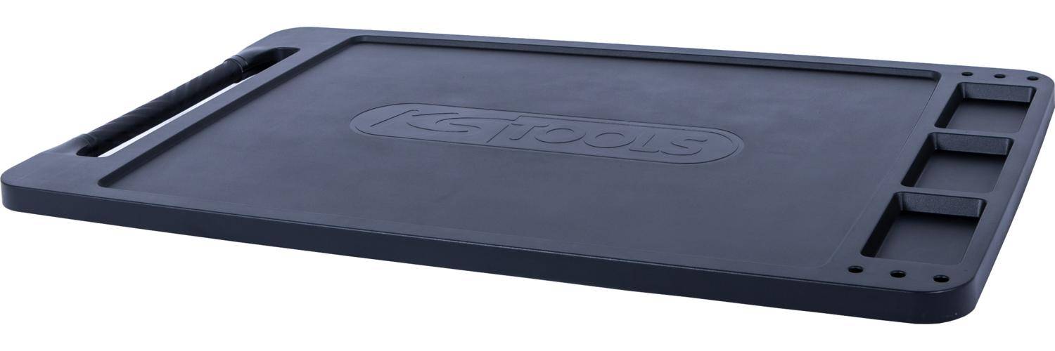 KS TOOLS Kunststoff Arbeitsplatte mit Handgriff zu Werkstattwagen P20