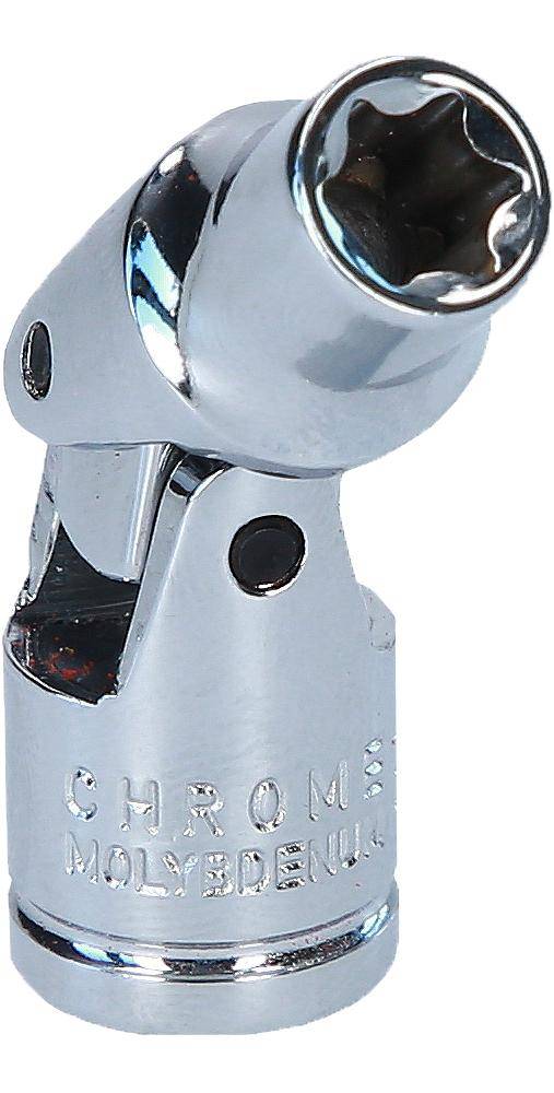 KS Tools 1/4" Torx-E-Stecknuss mit Gelenk, E6