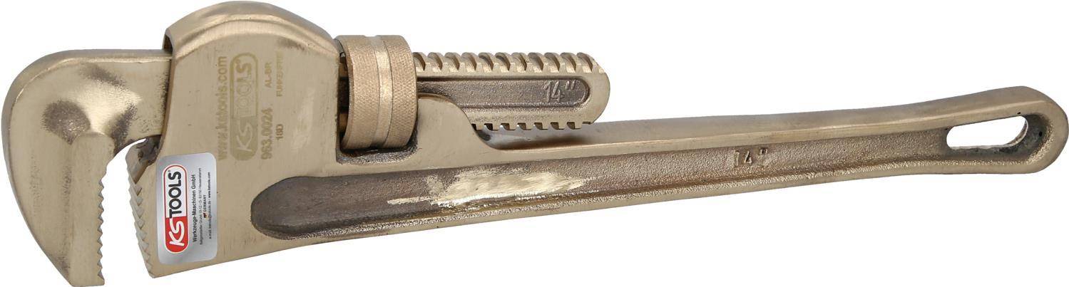 KS TOOLS Werkzeuge-Maschinen GmbH BRONZEplus Rohrzange, 50 mm (963.0024)