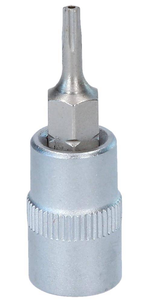 KS TOOLS 1/4" Bit-Stecknuss, Fünfstern mit Stirnlochbohrung, TS8