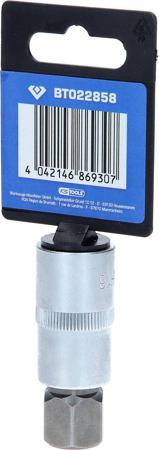 Brilliant Tools 1/2" Innensechskant Bit-Stecknuss, 55 mm lang, 16 mm