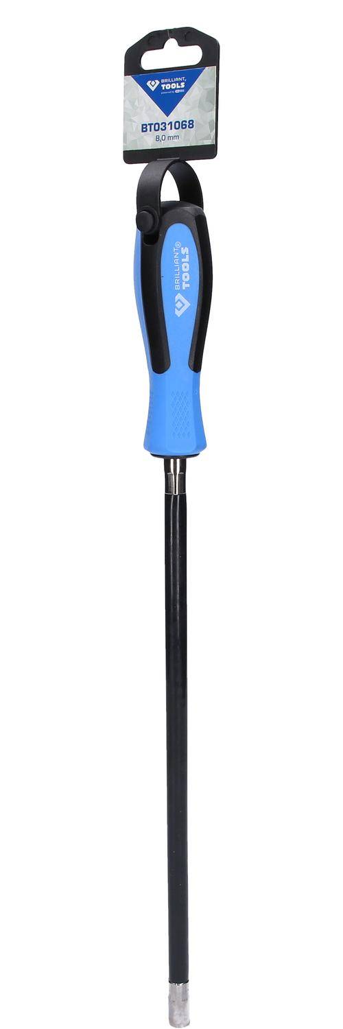 Brilliant Tools Stecknuss-Schraubendreher 8,0 x 335 mm, flexibel