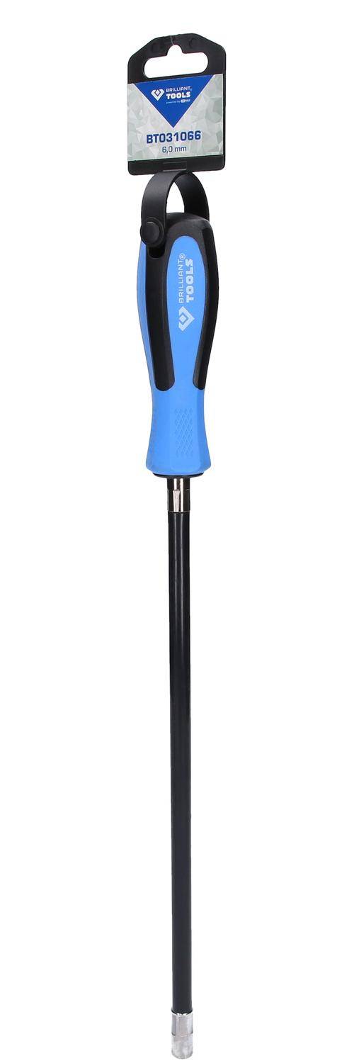 Brilliant Tools Stecknuss-Schraubendreher 6,0 x 335 mm, flexibel