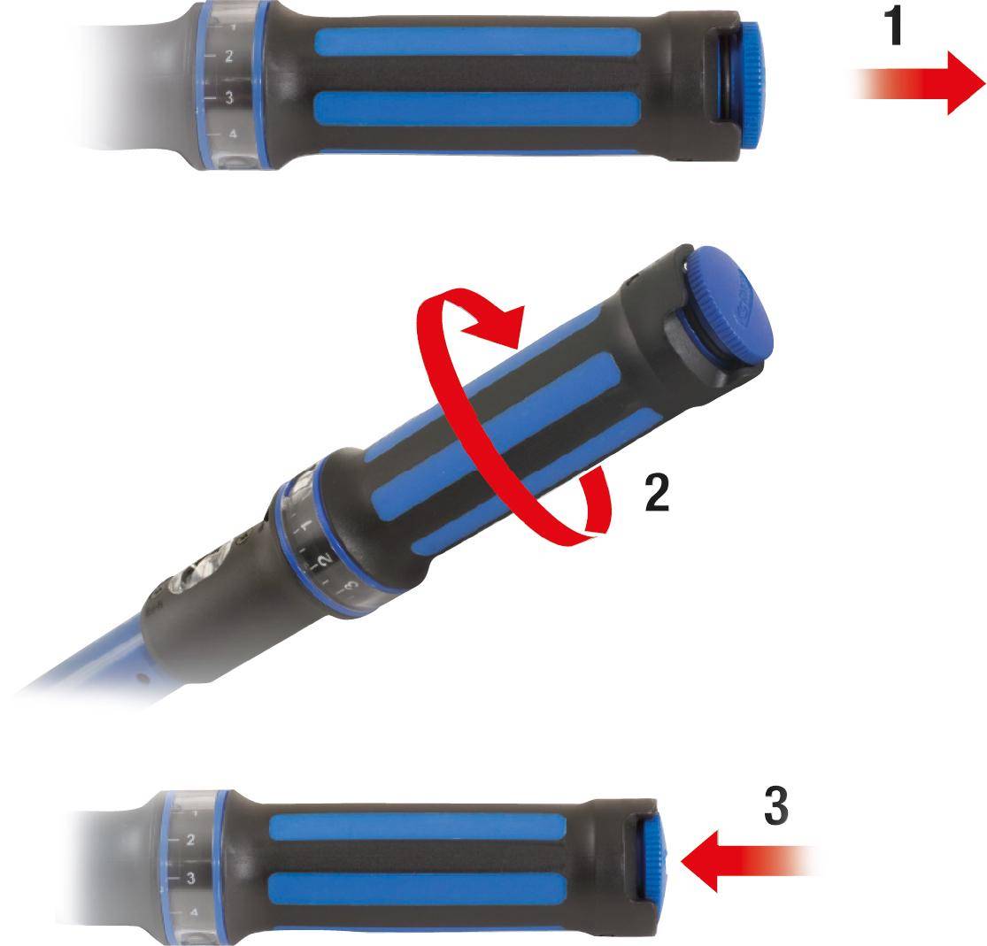 Brilliant Tools 1/2" Drehmomentschlssel mit Umschalt-Ratschenkopf, 10