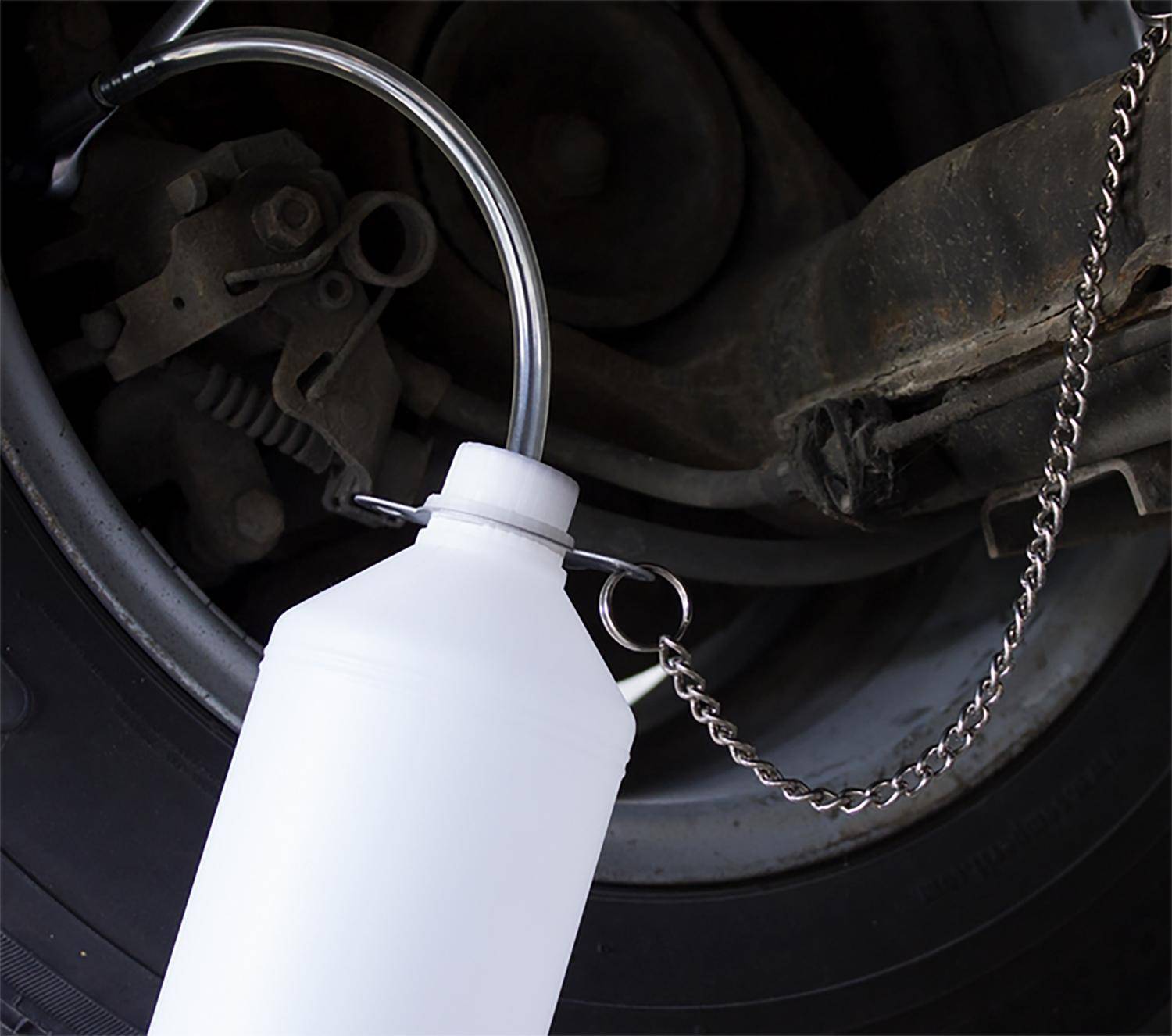 Brilliant Tools Druckluft-Bremsentlftungsgert mit Auffangflasche