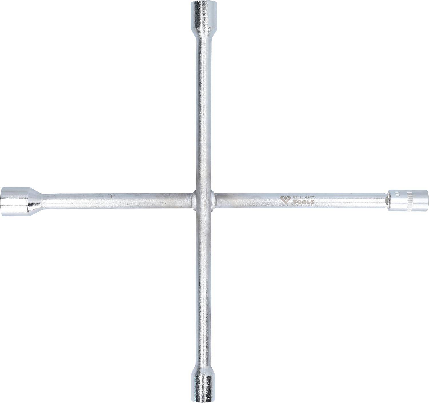 Brilliant Tools Rad-Kreuzschlüssel, 1/2" x 17 x 19 x 22 mm