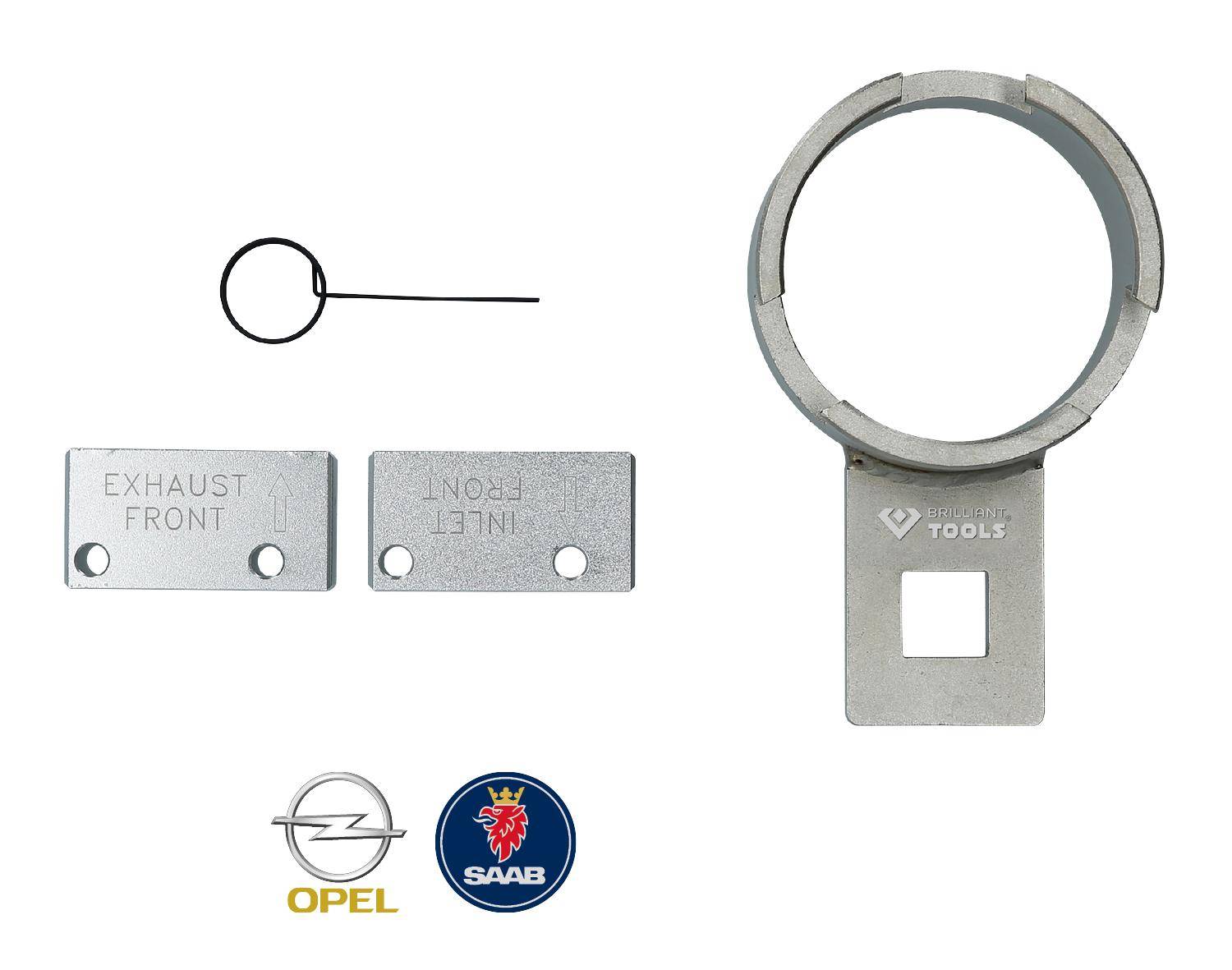 Brilliant Tools Motor-Einstellwerkzeug-Satz für GM, Opel, Vauxhall,