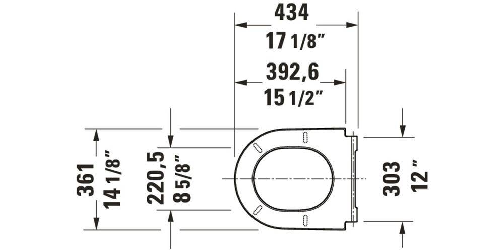 Duravit WC-Sitz D-NEO Scharn ES mit Absenkautomatik weiß