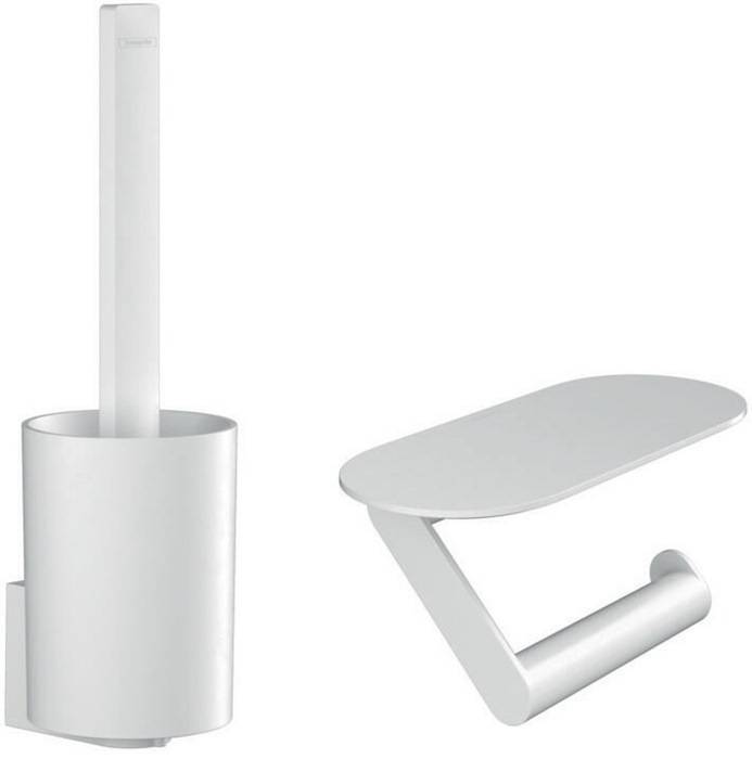 hansgrohe Toilettenset WallStories mattweiss