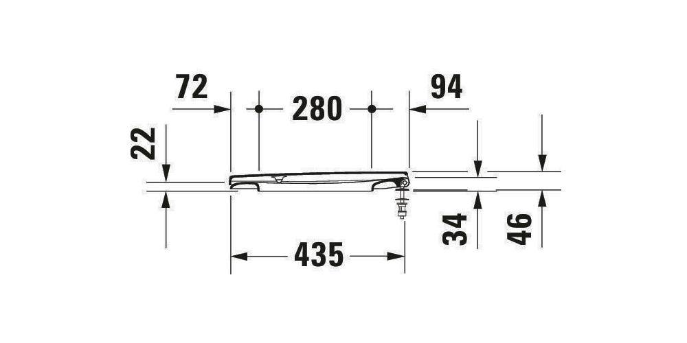 Duravit WC-Sitz ohne Absenkautomatik weiß weiß