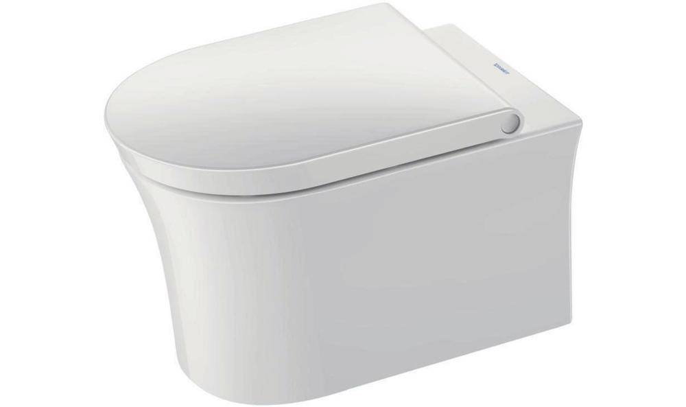 Duravit WC-Sitz WHITE TULIP m Absenkauto Scharniere Edelstahl weiß