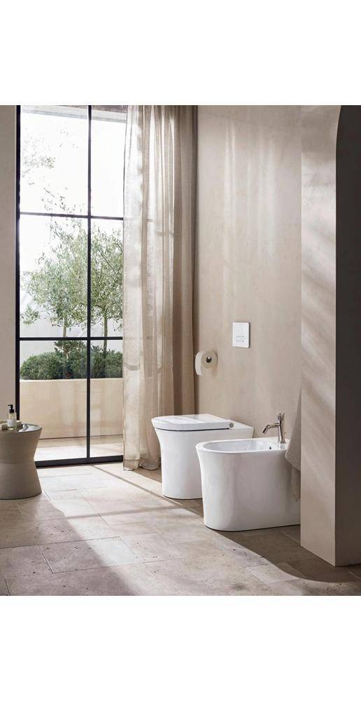 Duravit WC-Sitz WHITE TULIP m Absenkauto Scharniere Edelstahl weiß