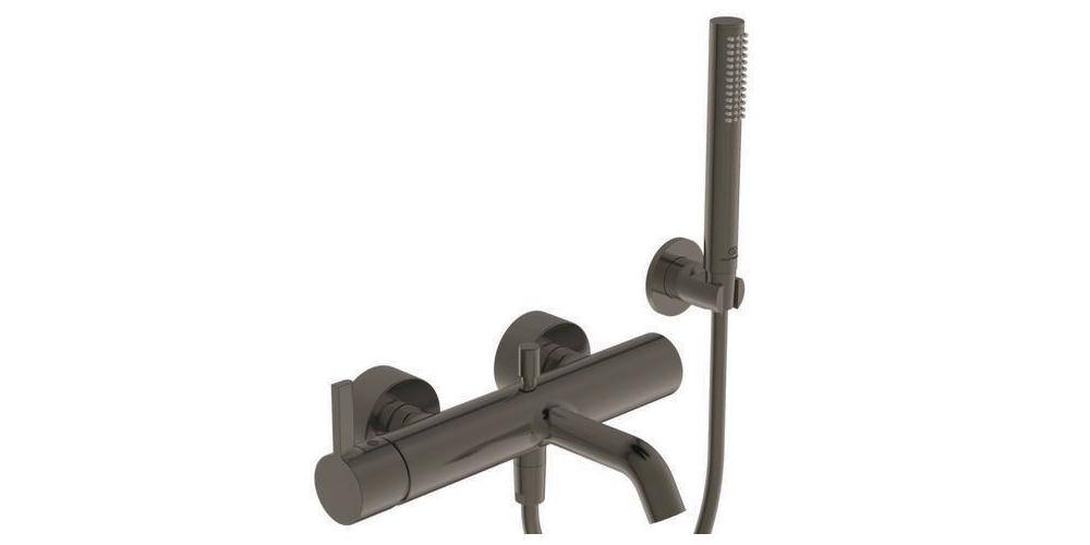 Ideal Standard Wannenmischer JOY AP, DN 15, mit Brause-Set magnetic