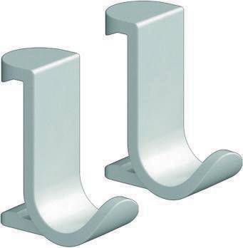 hansgrohe HG Handtuchhaken WallStoris breit, 2 Stück mattweiß
