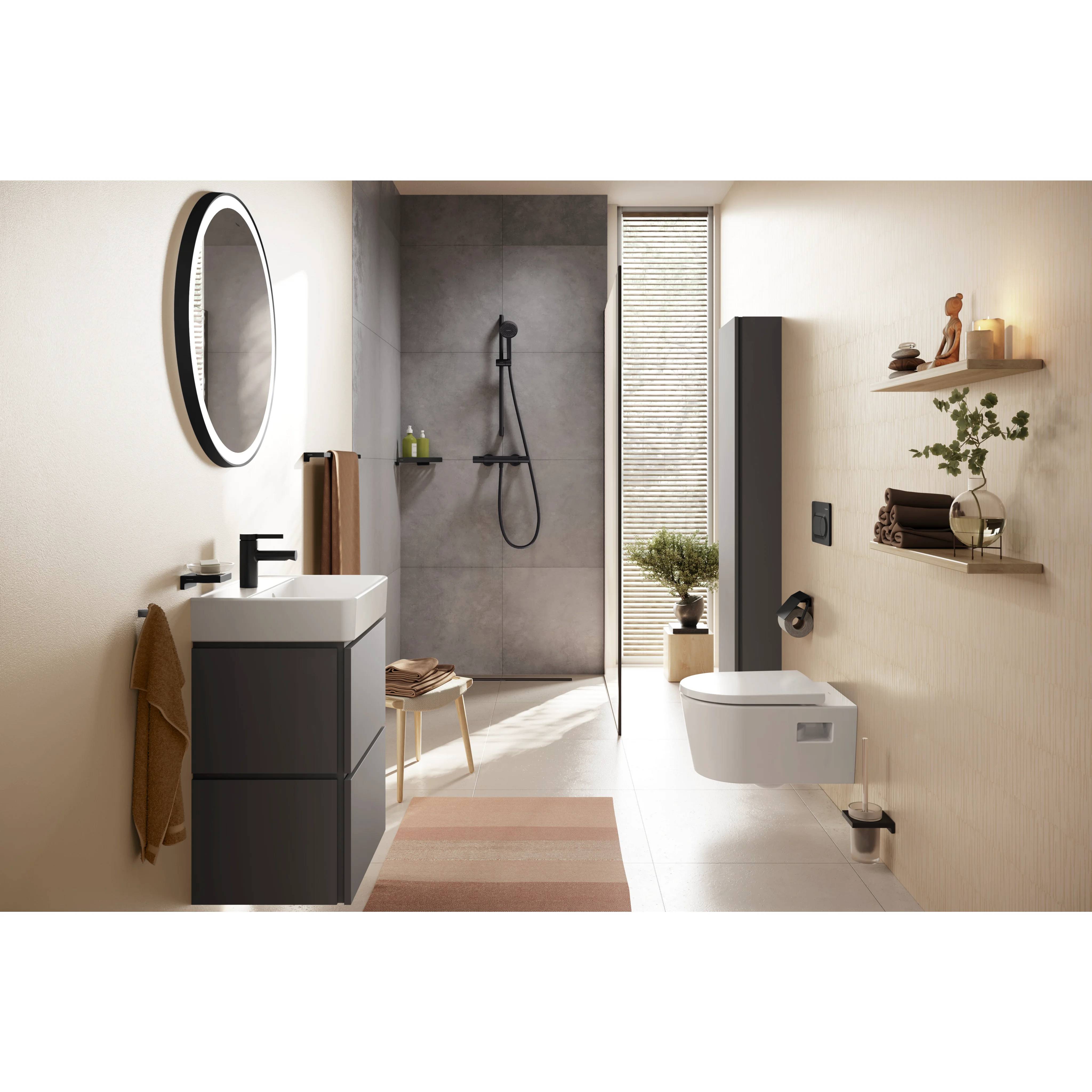 hansgrohe AddStoris WC Bürstenhalter Wandversion mattschwarz, 1 Stk.