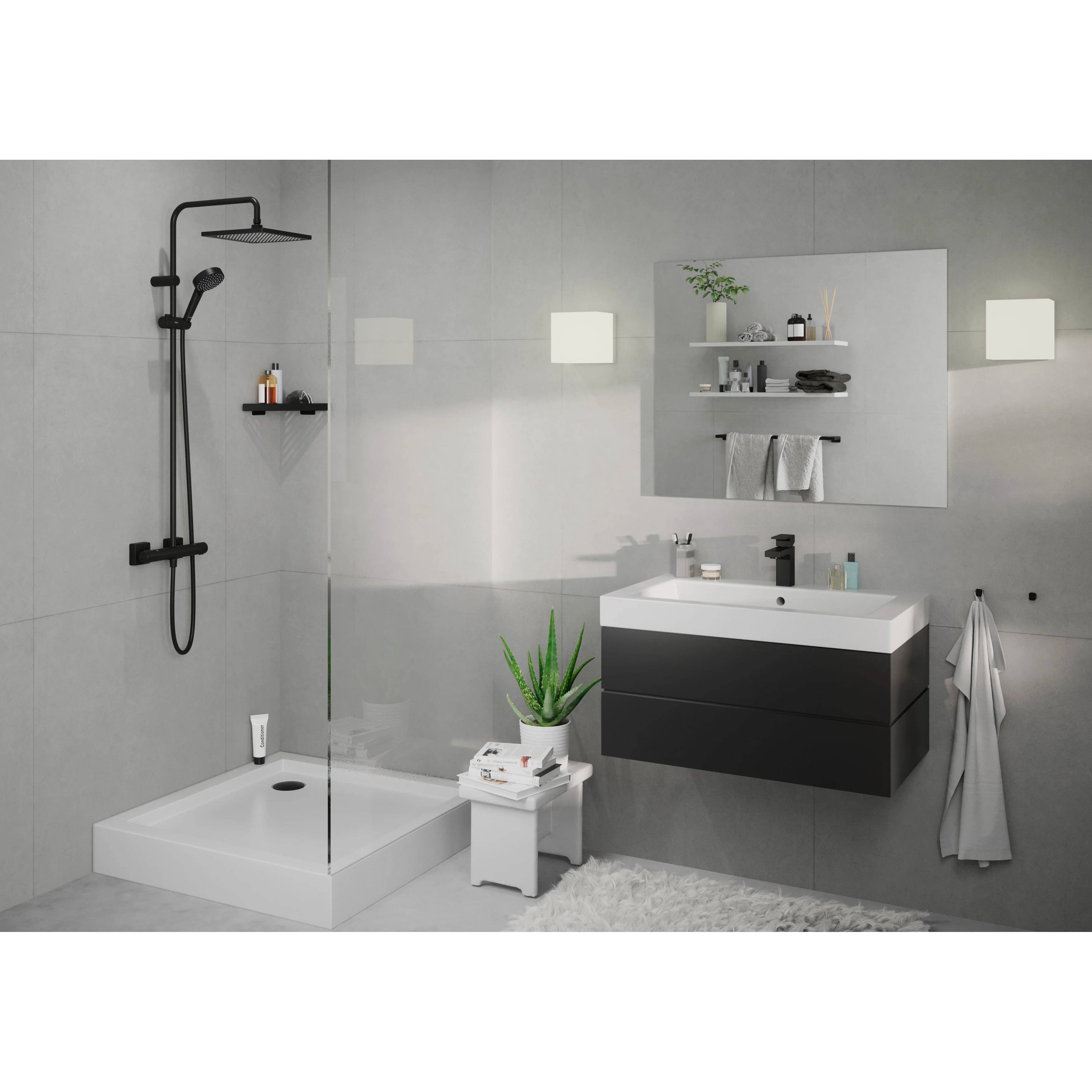 hansgrohe AddStoris Einzelhaken mattschwarz, 1 Stk.