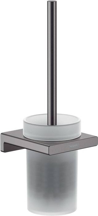 hansgrohe Toilettenbürstengarnitur ADDSTORIS Wandmontage brushed