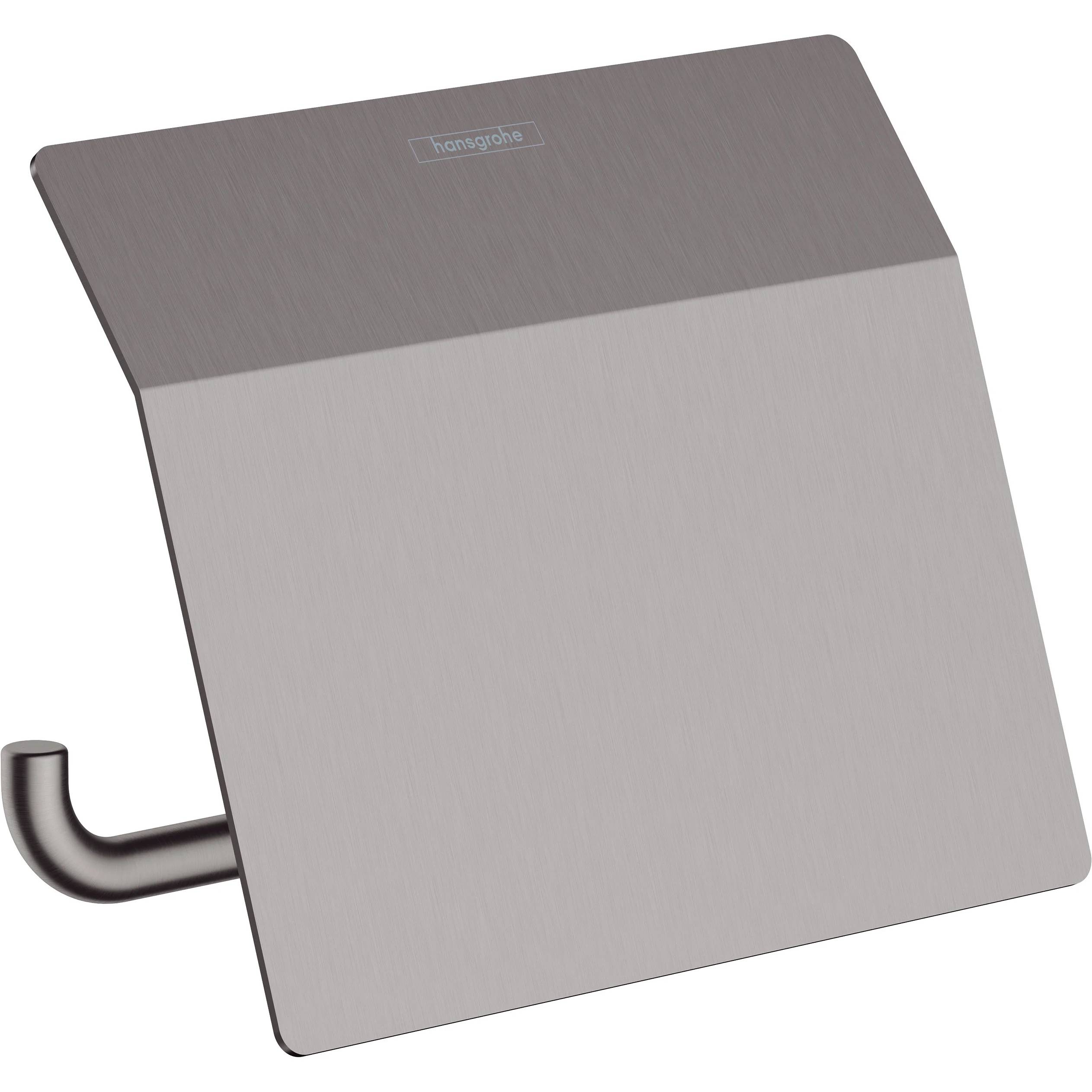 hansgrohe AddStoris Papierrollenhalter mit Deckel BBC, 1 Stk.