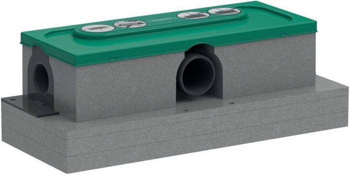 hansgrohe HG Grundkörper uBox universal für Duschrinnen
