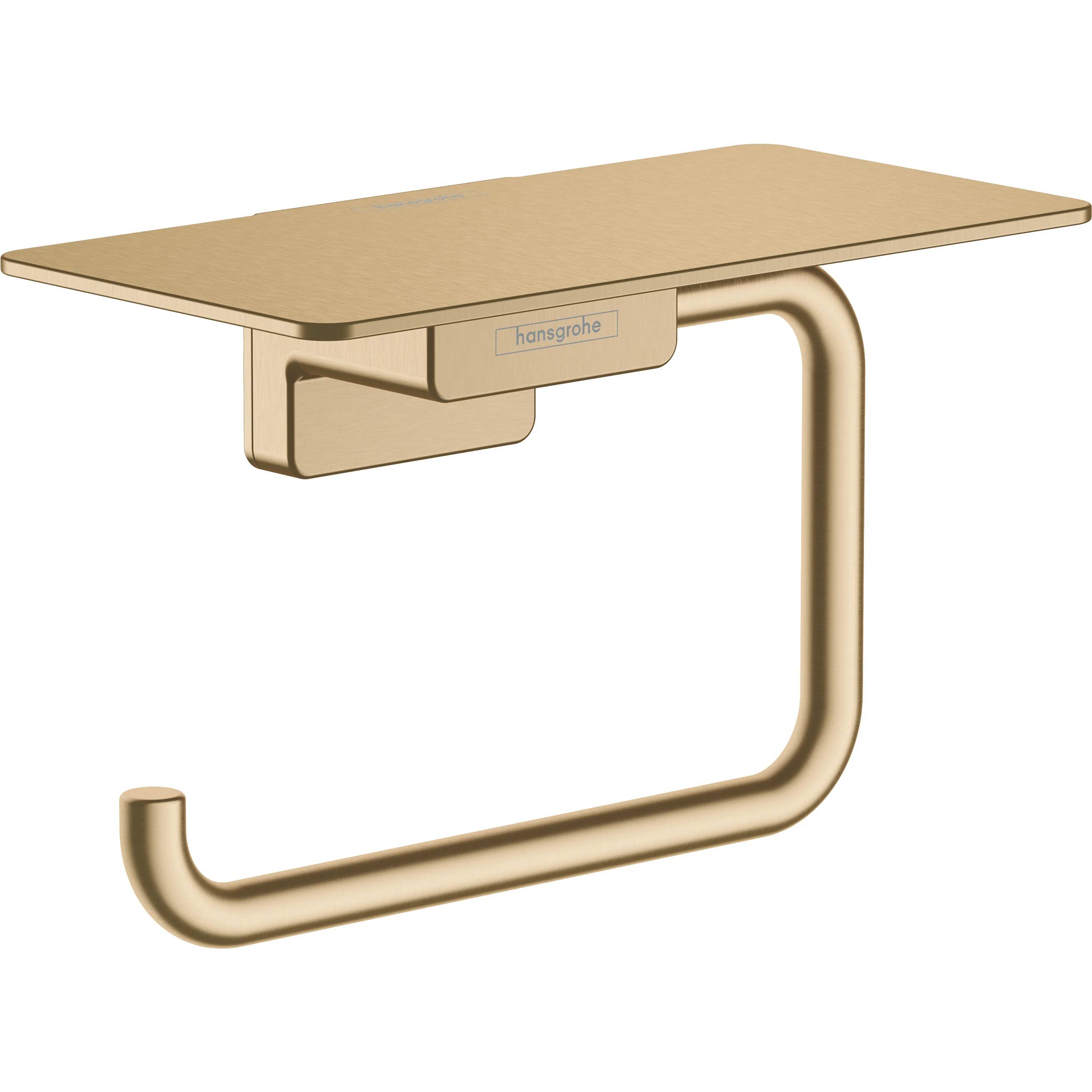 hansgrohe AddStoris Papierrollenhalter mit Ablage BBR, 1 Stk.