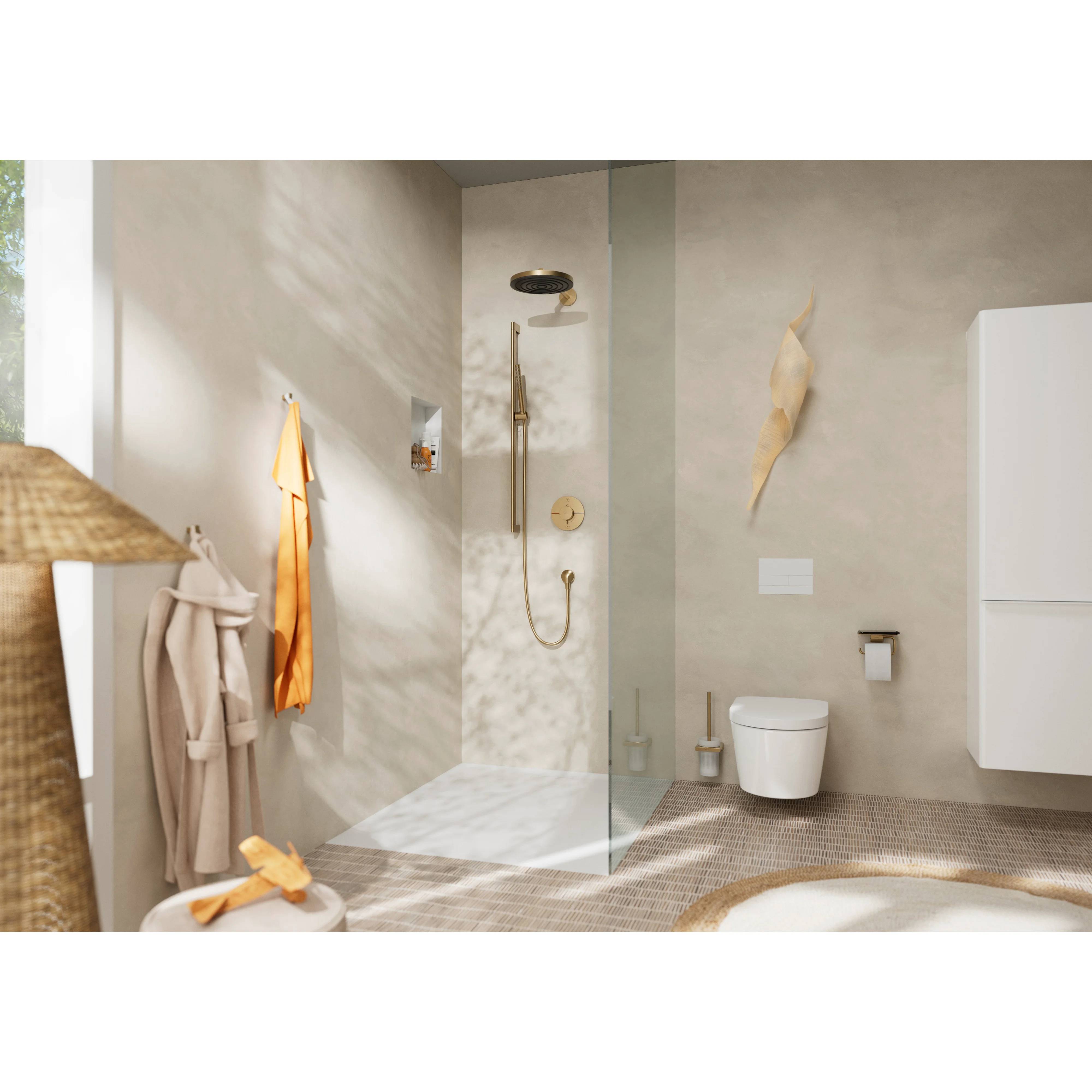hansgrohe AddStoris Papierrollenhalter mit Ablage BBR, 1 Stk.