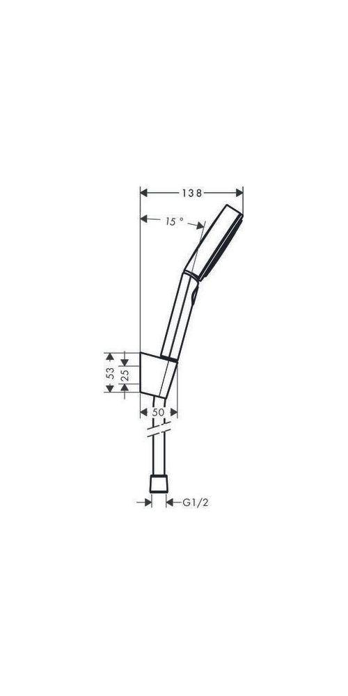 hansgrohe HG Brauseset PULSIFY SELECT 105 3jet Relaxation Brauseschl.