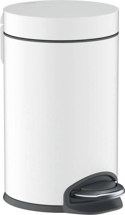 hansgrohe HG Treteimer AddStoris 3 l, mit Softclose Funktion mattweiß