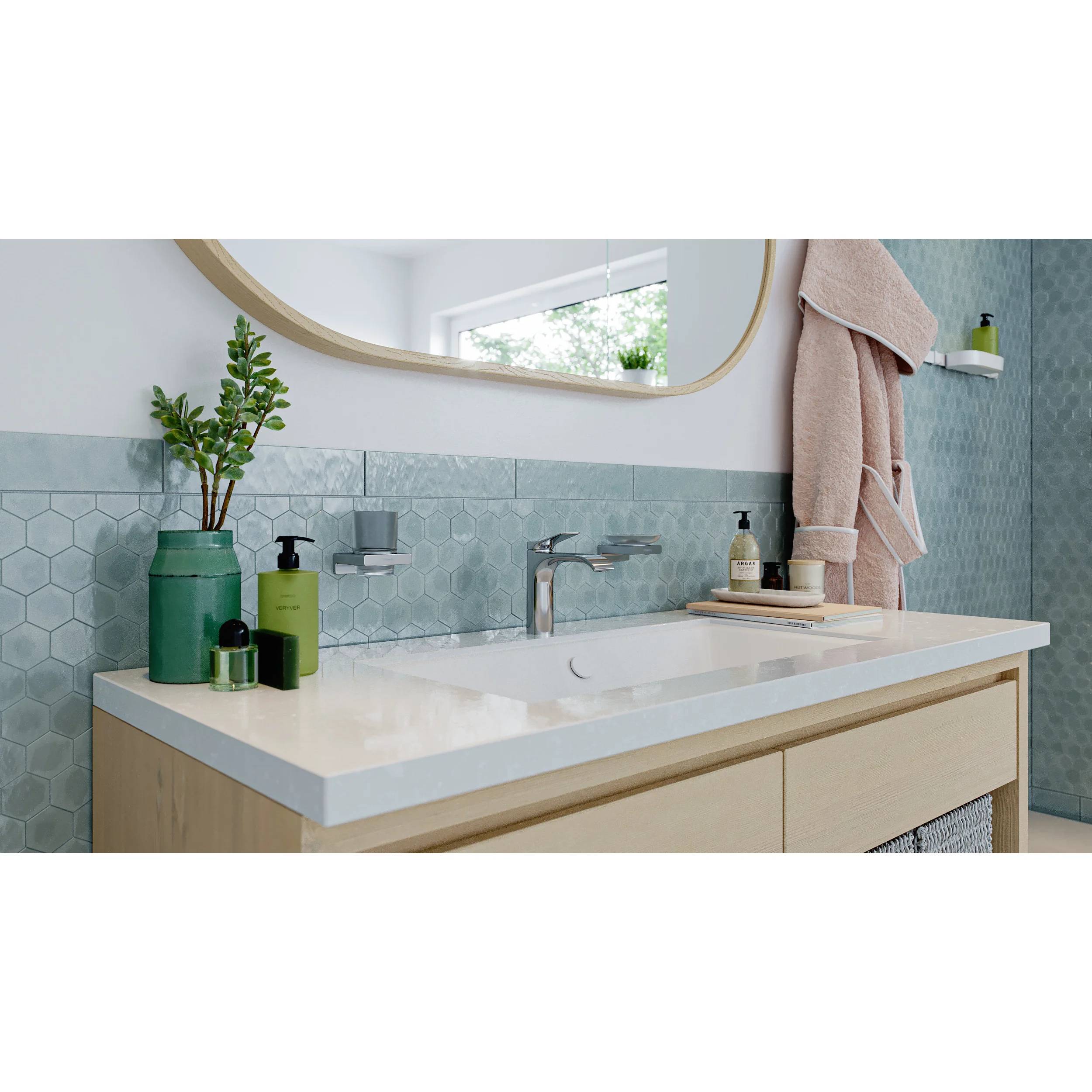 hansgrohe AddStoris Zahnputzbecher chrom, 1 Stk.