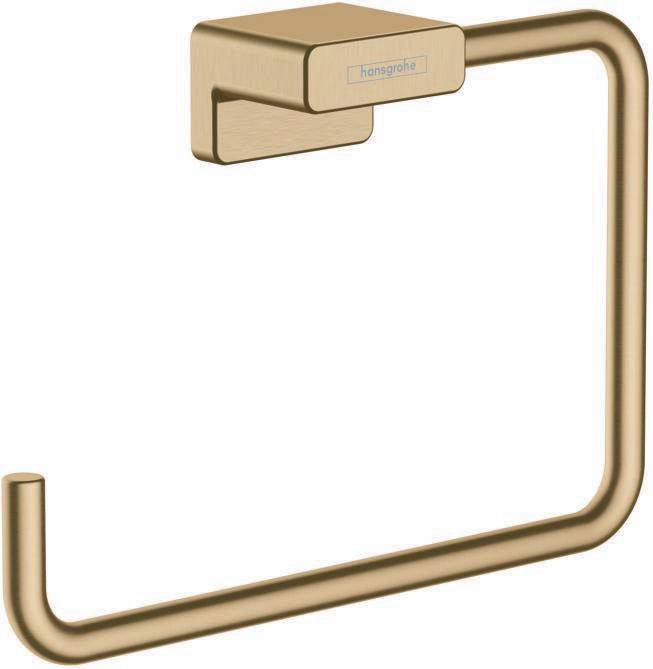 hansgrohe HG Handtuchring AddStoris brushed bronze