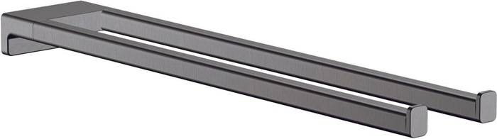 hansgrohe HG Handtuchhalter AddStoris zweiarmig, 445mm brushed black
