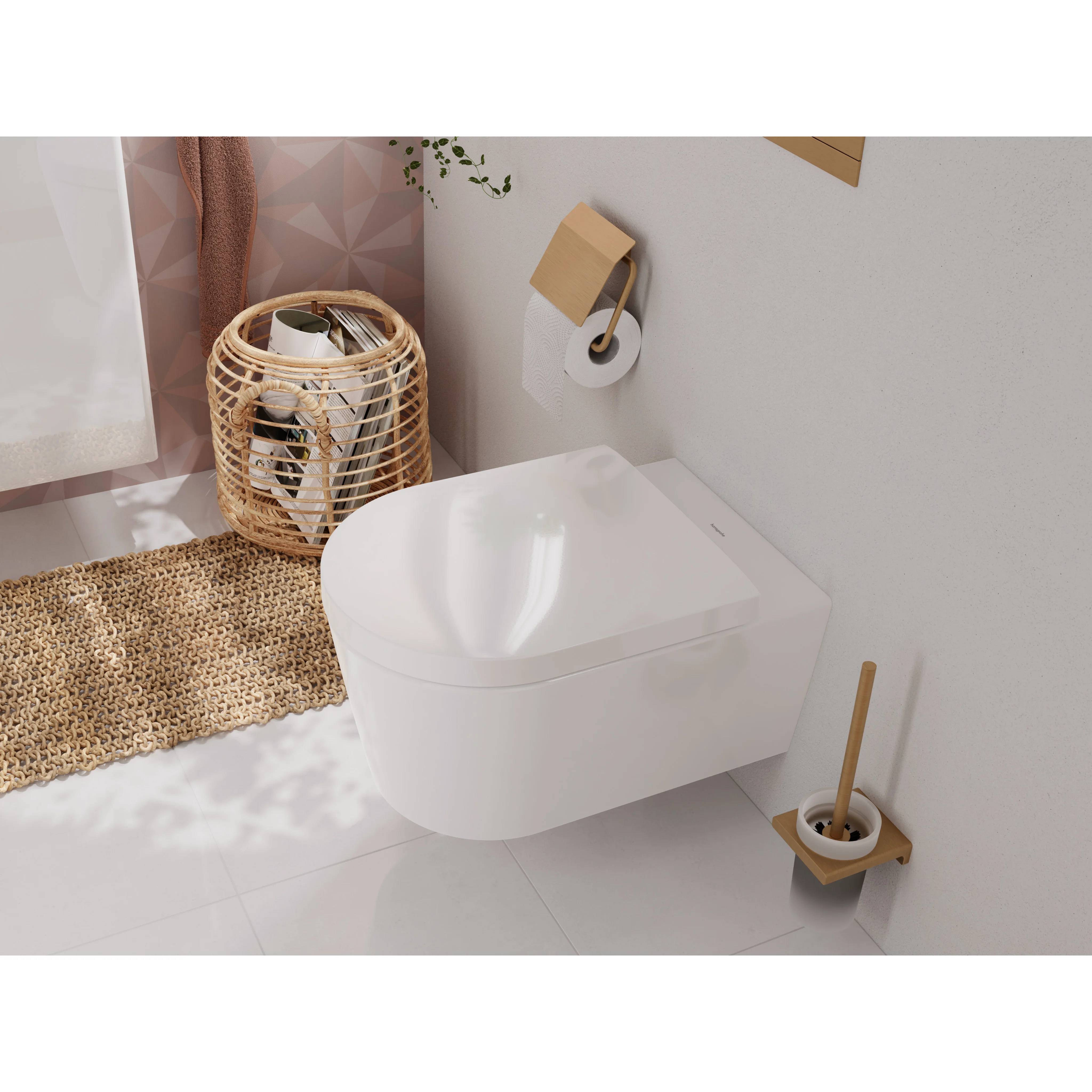 hansgrohe AddStoris WC Bürstenhalter Wandversion BBR, 1 Stk.