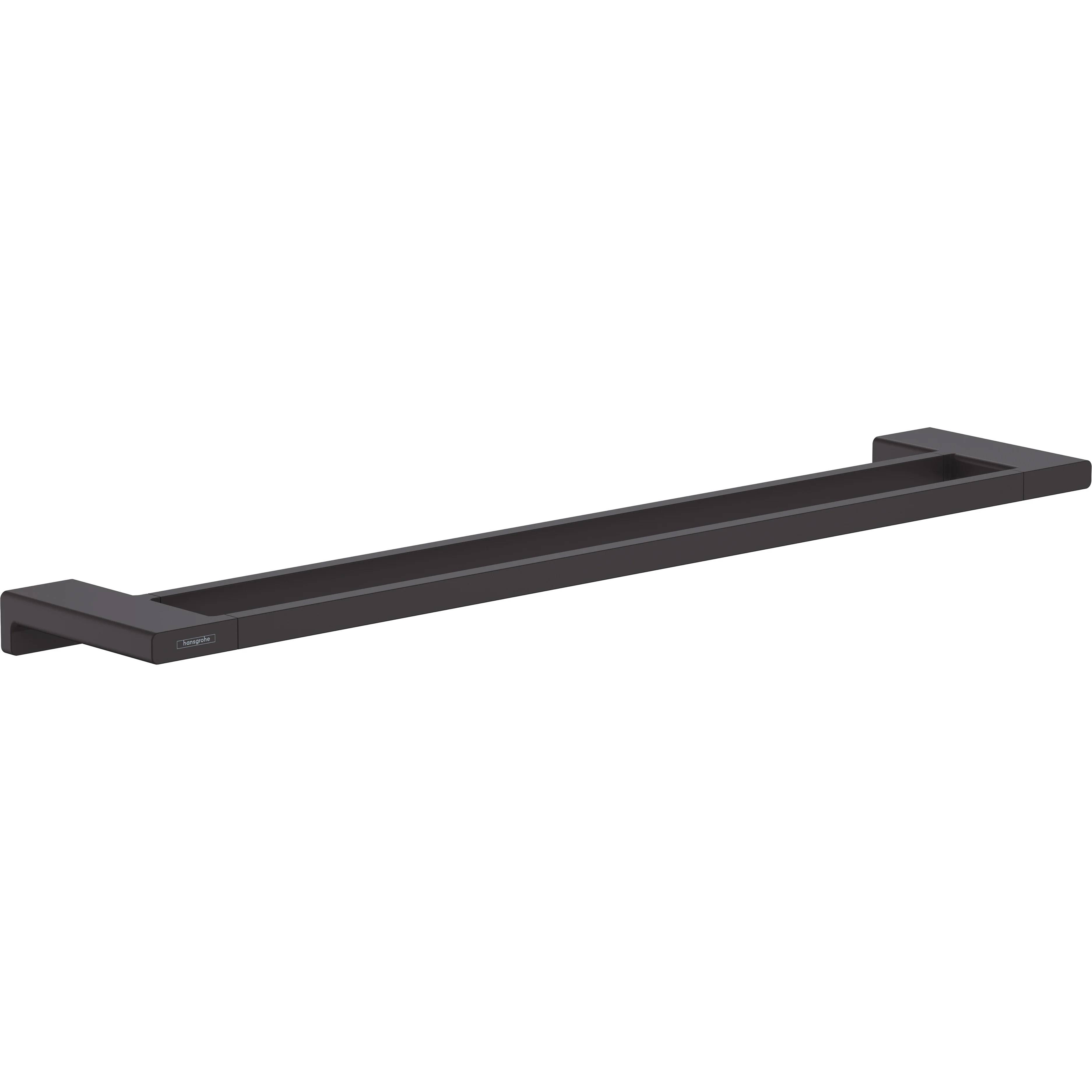hansgrohe AddStoris Doppel-Badetuchhalter mattschwarz, 1 Stk.