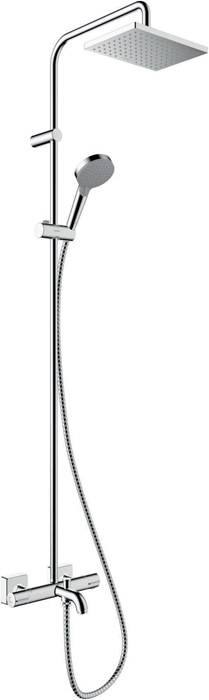 hansgrohe HG Showerpipe VERNIS Shape 230 1jet mit Wannenthermostat