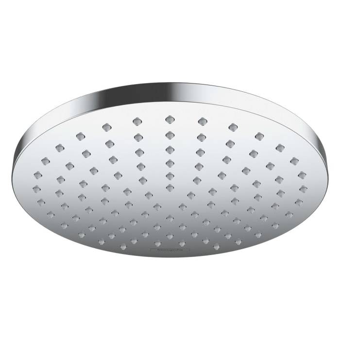 Brausekopfgröße 205 mm · Strahlart Rain · Kugelgelenk · Kopfbrause im Winkel verstellbar · max. Durchflussmenge bei 3 bar 12,4 l/min · Strahlsc