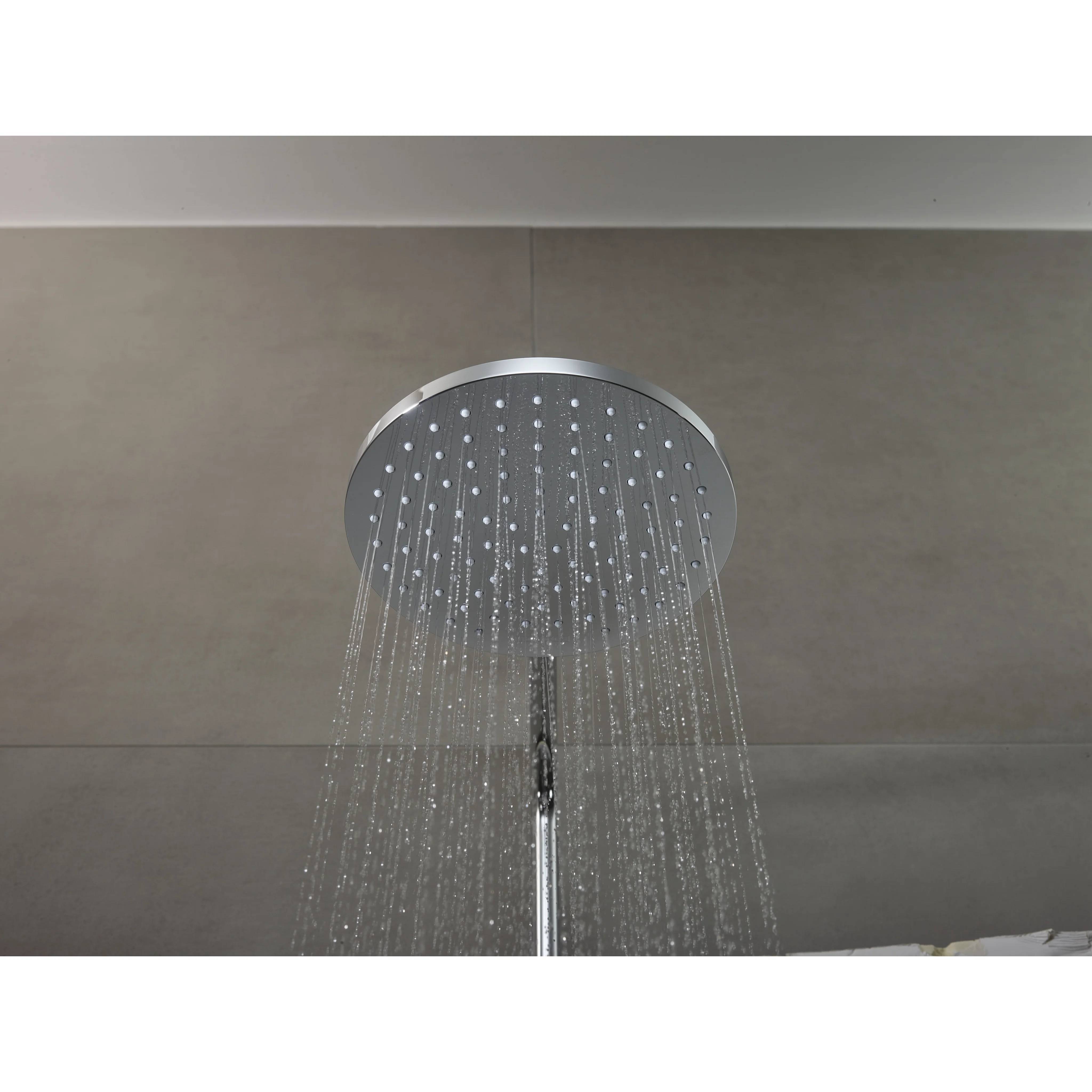 hansgrohe Showerpipe 200 1jet Vernis Blend EcoSmart chrom mit Brausethermostat, 1 Stk.