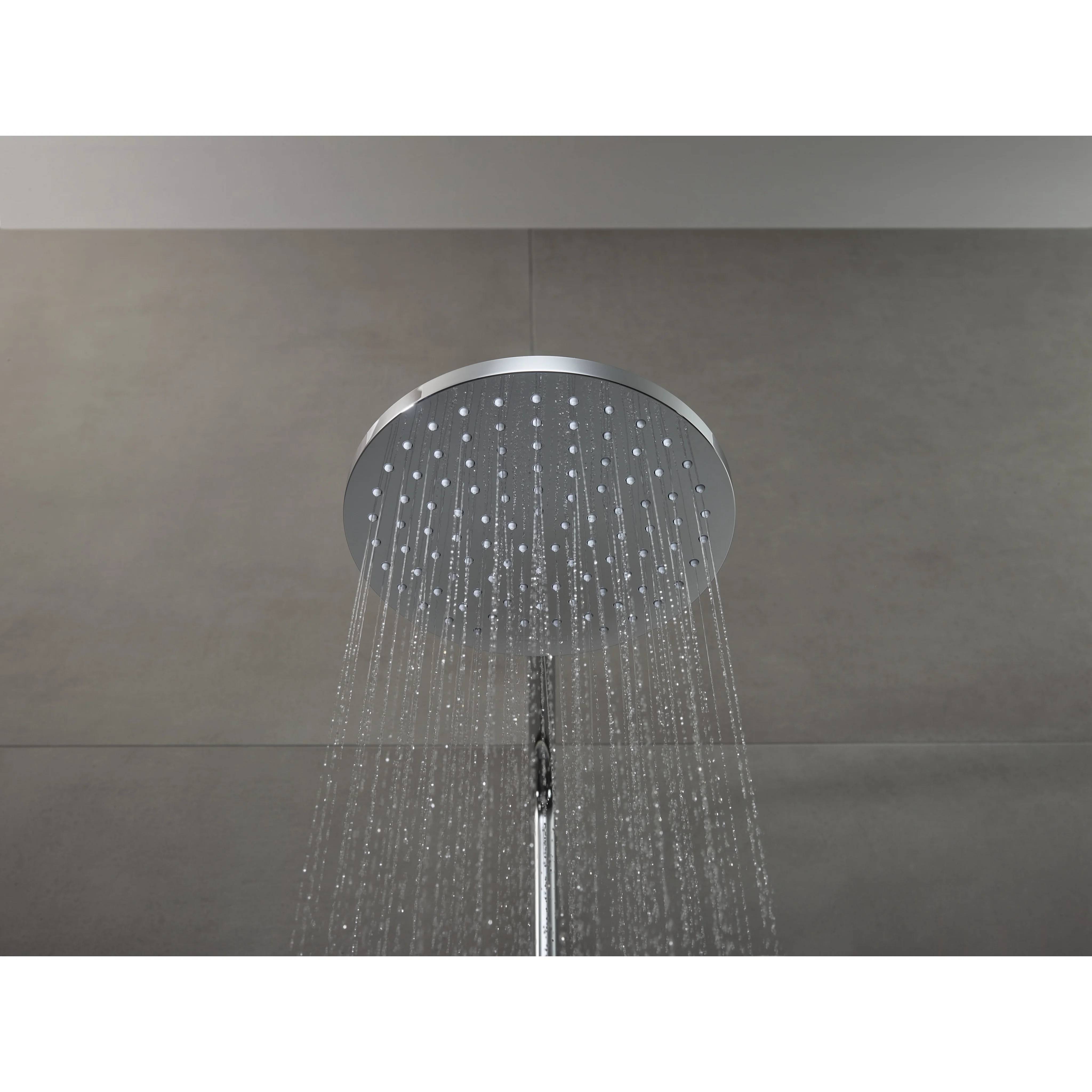 hansgrohe Showerpipe 200 1jet Vernis Blend EcoSmart chrom mit Brausethermostat, 1 Stk.