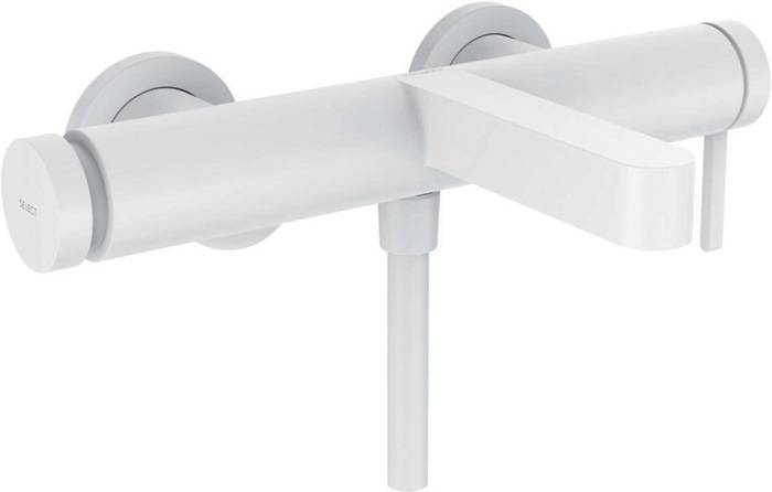 hansgrohe HG Einhebel-Wannenmischer FINORIS Aufputz mattweiß