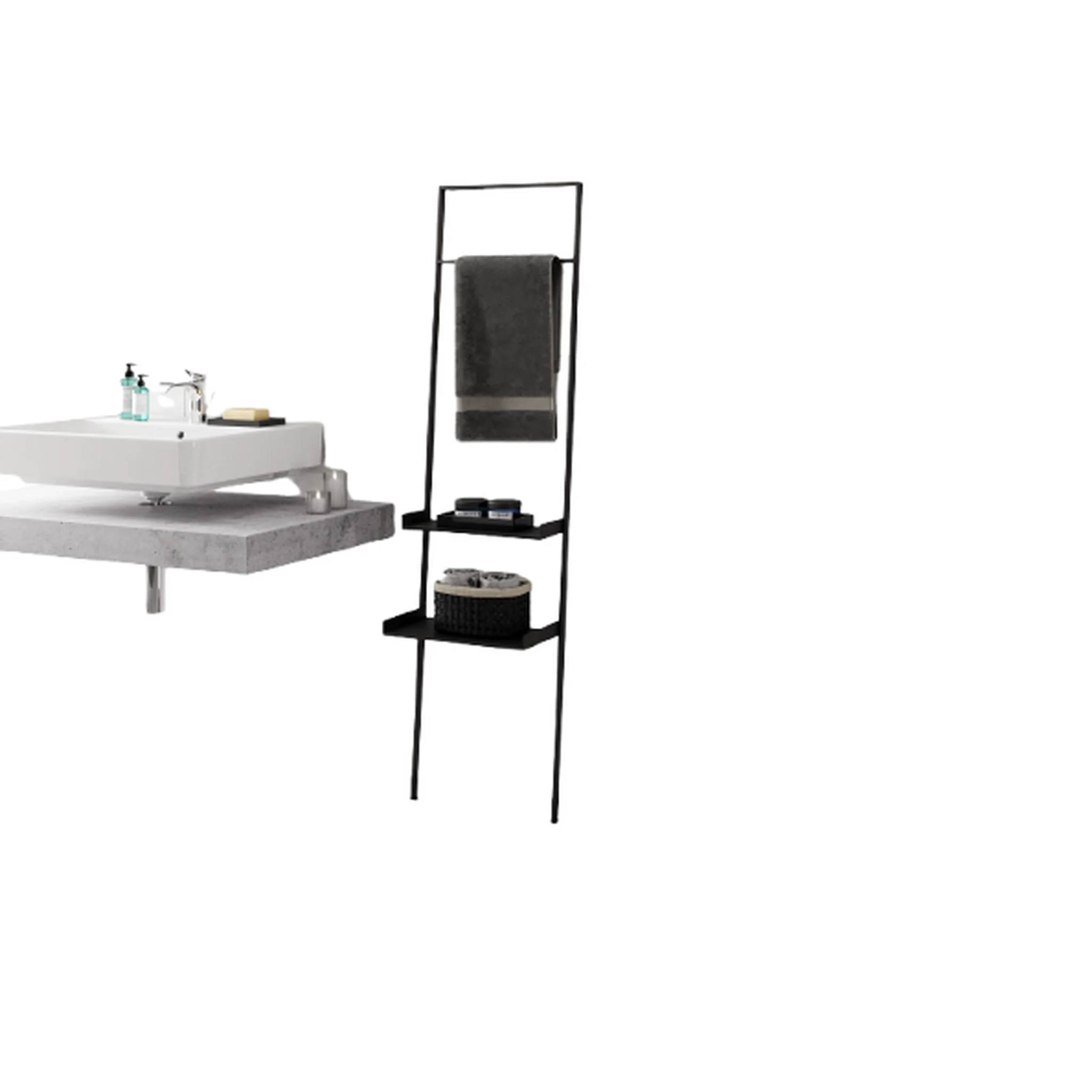 hansgrohe Vivenis, Einhebel-Waschtischmischer 80, Zugstangen-Ablaufgarnitur, Chrom, 1 Stk.