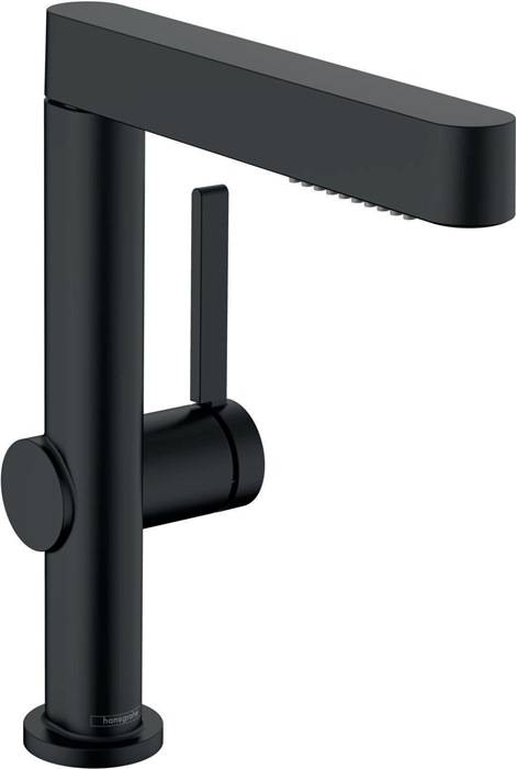 hansgrohe HG EH-WT-MI FINORIS 230 mit Ausziehbrause 2jet mattschwarz